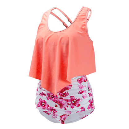 Peach Pink Summer Swimsuit