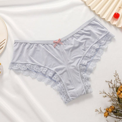 Ice Silk Low-waist G String Panties For Women