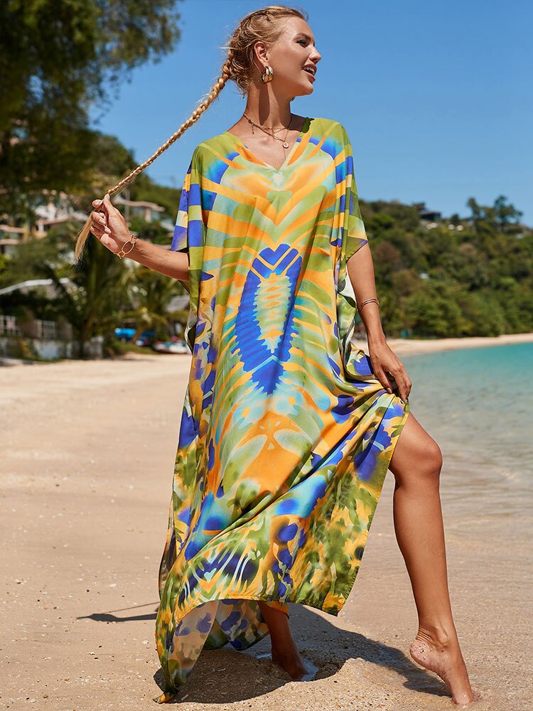 Tie-dye Kaftan for Women