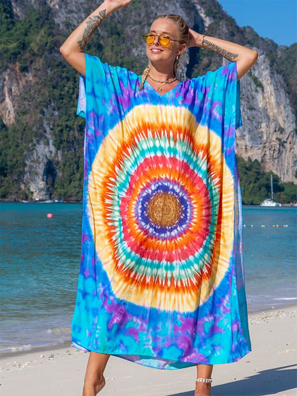 Tie-dye Kaftan for Women