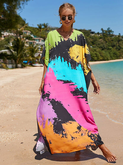 Tie-dye Kaftan for Women