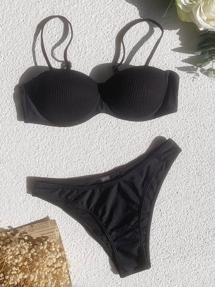 The Brazilian Lift Two Piece Bikini Set