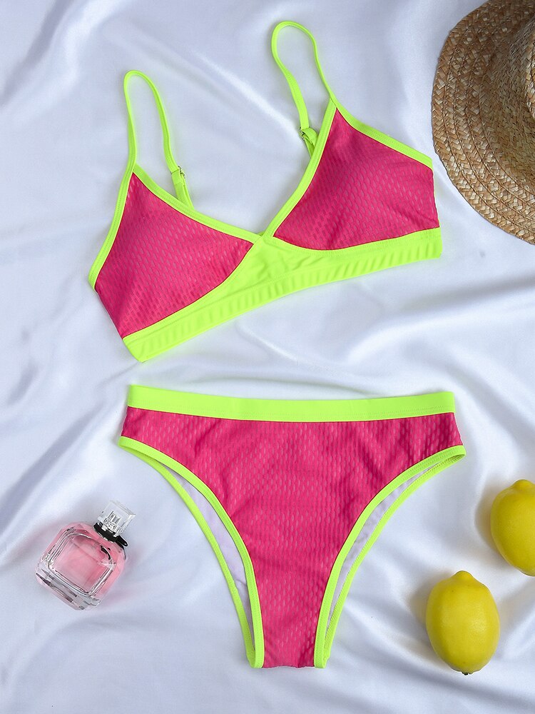 The Pink Lemon Two Piece Bikini