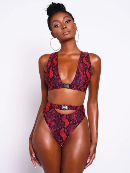 The Deep Snake Two Piece Bikini Set