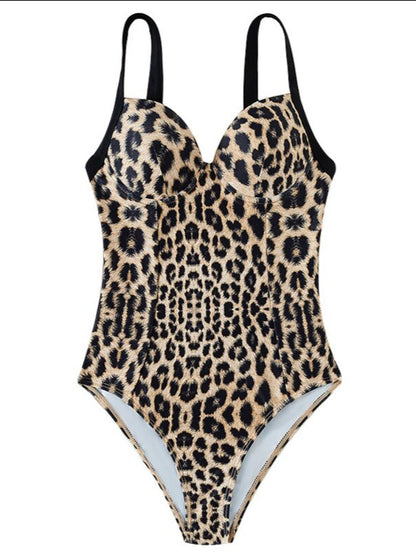 The Leopard Island One Piece Swimsuit