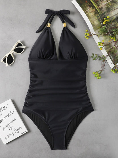 The Halter Dash One Piece Swimsuit