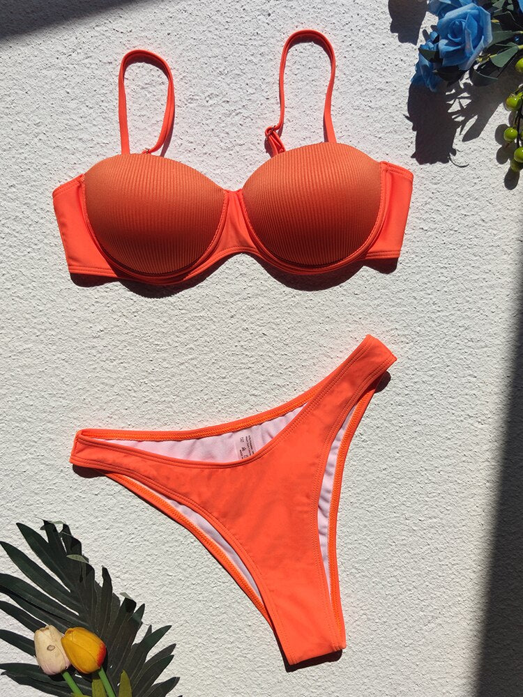 The Brazilian Lift Two Piece Bikini Set