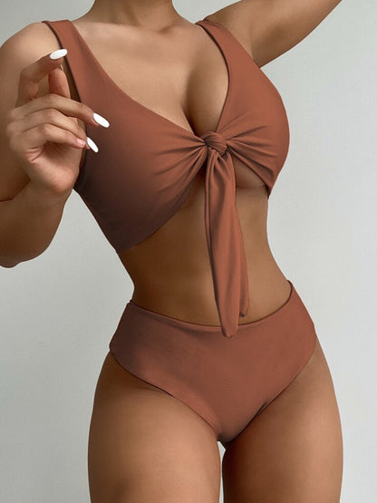 The Mid Bow Two Piece Bikini