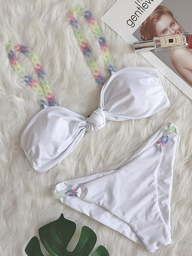 The Candy Chain Two Piece Bikini Set