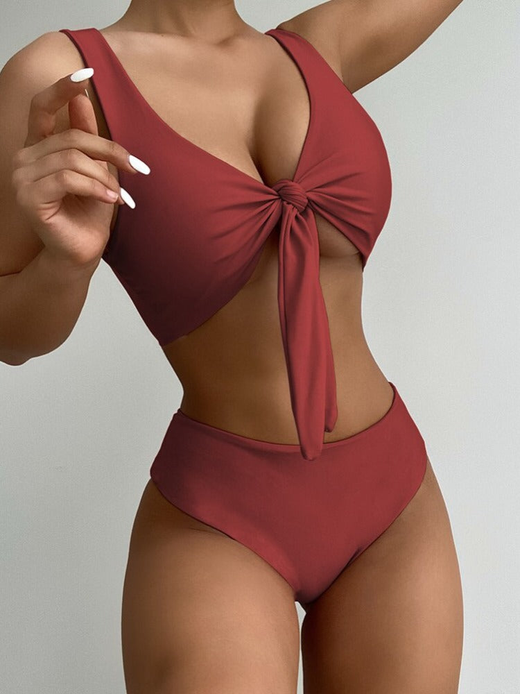 The Mid Bow Two Piece Bikini