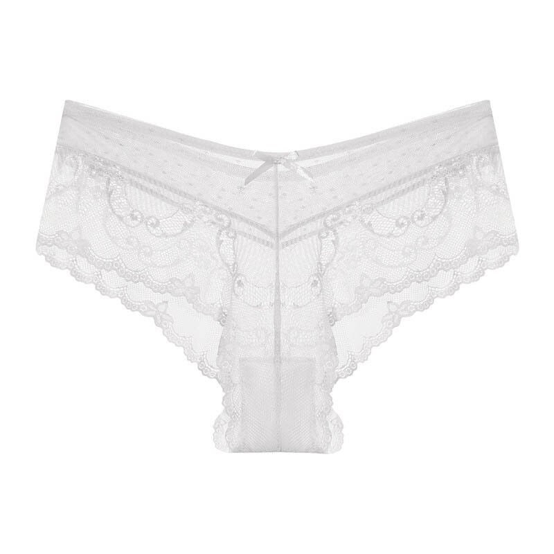 Low-Waist Embroidery Panties For Women