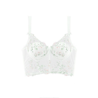 French Embroidery Lace Push Up Lingerie Sets